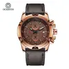 Venta Directa de Fábrica al por Mayor Reloj para Hombre 2024 con Tres Subesferas, Seis Manecillas, Calendario Luminoso, Reloj de Cuarzo Impermeable Transfronterizo Transmisión en Vivo
