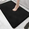 Suministro exclusivo transfronterizo de alfombrillas de baño de felpa de pelo largo altamente absorbentes, alfombrillas antideslizantes para inodoro, alfombrillas para pies de dormitorio y alfombrillas resistentes a la suciedad para puerta de entrada