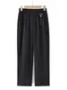 Pantalones de Verano Finos y Fluidos de Pierna Recta para Mujeres de Mediana Edad y Mayores, Nuevo Estilo 2026, Pantalones Cortos Sueltos Casuales