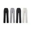 Calça Casual Feminina de Modal com Cordão para Verão Cintura Alta Levanta Bumbum Emagrecimento Perna Reta Amiga da Pele Respirável Versátil