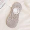 Calcetines invisibles de malla japonesa para mujer, calcetines de verano de boca baja, calcetines náuticos de silicona antideslizantes, fabricantes de calcetines de marea, lote