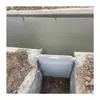 Plástico Polietileno HDPE PP Compuerta de Canal Operada Manualmente Campo Agrícola Campo de Arroz Compuerta de Descarga de Agua Nuevo Material Compuesto Canal Parada de Agua