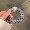 Liga para el Cabello Básica Simple de Alta Elasticidad Anillo para el Cabello Versátil No Daña el Cabello Cuerda para el Cabello Gruesa de Alta Gama Accesorio para el Cabello de Mujer Estilo Nuevo de Primavera