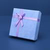 Caja con Tapa y Base para Colgante de Anillo 9x9, Caja de Papel para Guardar Joyas, Accesorios para Cajas de Joyería al por Mayor en Stock