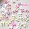 Mini Lazo Manicura Popular Color Caramelo Rosa Estilo Dulce Francés Versátil Estéreo DIY Decoraciones para Uñas