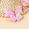 Tela de Mariposa con Brillo Láser Gretel con Materiales para Accesorios de Cabello Hechos a Mano DIY, Pinzas para el Cabello, Accesorios de Decoración para Zapatos y Sombreros, Parches