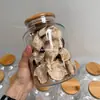 Frascos de vidrio herméticos de grado alimenticio para alimentos, recipientes para almacenar té, almacenamiento de cáscara de mandarina, almacenamiento a prueba de humedad para granos de café, botellas de almacenamiento engrosadas