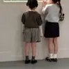 Calcetines Cortos para Niñas, Nuevo Estilo Otoño e Invierno, Calcetines de Algodón de Moda Estilo Coreano para Bebés, Calcetines Sin Costuras para Niños Mayores, Calcetines de Caña Corta para Niñas