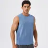 Colete Masculino para Corrida Fitness Secagem Rápida Sem Mangas Solto Respirável Proteção Solar Esportivo 51119
