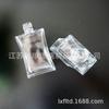 Frasco de perfume de vidro de alta qualidade em formato de atacado 50ml Frasco de perfume de vidro quadrado criativo com fundo grosso