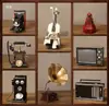 Objetos Antiguos Nostálgicos Retro, Televisores en Blanco y Negro, Radios Viejas, Tocadiscos, Modelos de Teléfono, Accesorios, Adornos Decorativos