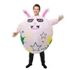 Disfraz inflable de dinosaurio personalizable traje de tiburón alienígena Halloween disfraz divertido para actuación decoración de fiesta