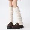 Calcetines holgados de otoño e invierno, nuevo estilo coreano, patrón de trenza texturizado, calentadores de piernas japoneses vintage, calcetines cálidos de punto adelgazantes, calcetines de mujer absorbentes de sudor