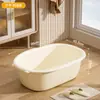 Banheira Doméstica Espessa para Bebê, Banheira de Imersão Especial para Crianças, Grande Bacia de Banho para Crianças