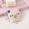 Nuevo lindo colgante de juguete de peluche de gatito, broche, pinza para el pelo, decoración de llavero para ropa mochila, pequeño accesorio de peluche