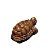 Colgante de Tortuga Tallada a Mano de Laos, Rico en Artesanía, Adorno de Talla en Madera, Pieza Coleccionable, Colgante de Joyería, Regalo