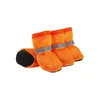 Sapatos Esportivos Elásticos de Quatro Estações para Cães Pequenos, Protetores de Patas Respiráveis de Malha para o Verão, Sola Macia, Resistentes ao Desgaste, Antiderrapantes, Botas de Chuva para Cães