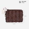 Monedero pequeño estilo coreano Ins con sentido fresco pequeño, bolsa de almacenamiento, gasa, portátil, cuidado de la piel, dulce, lindo, bolsa de cosméticos