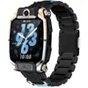 Adecuado para la correa del reloj inteligente Little Genius Z9A, correa de reloj mecha genius genial con cierre magnético, correa de tres eslabones Z12