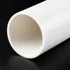 Procesamiento personalizado de tubería de agua de PVC, tubería de suministro de agua de gran diámetro, tubería química UPVC de material duro, tubería de drenaje engrosada y duradera