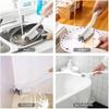 Amazon juego de 2 piezas cepillo de limpieza cepillo de limpieza para fregadero baño cocina esquina puerta corredera cepillo de limpieza para ventanas