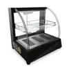 Gabinete de Calentamiento y Mantenimiento de Temperatura Constante 48/36V Vitrina Comercial de Escritorio Máquina Calentadora Carrito Móvil para Puestos Exteriores Caja Calentadora a Batería