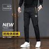 Fabricante direto calças casuais masculinas calças masculinas de verão finas slim modeladoras retas simples negócios Comércio exterior