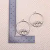 Venta Caliente Transfronteriza Plata Antigua Retro Ojo del Diablo Aleación Colgante Joyería Accesorios DIY Collar Pulsera Pendientes Accesorios