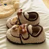 Zapatos casuales y versátiles2026 de invierno, súper ventas, de algodón cálido EVA, pantuflas de algodón de gatito, esponjosas y lindas