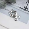 Cierre de Rana de Aleación Gancho Hebilla Ajustable Botón de Presión para Ropa Botón de Pantalones Botón de Presión Invisible Botón Oculto para Abrigo Accesorios para Prendas