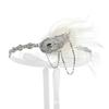 Tocado Retro Años 20 Diadema de Plumas Exagerada Accesorios Gatsby Banquete Baile de Graduación Tocado de Boda Accesorios para el Cabello