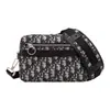 Nuevo Bolso de Hombro de Lona Versátil para Hombre, Bolso Cruzado Jacquard Bordado con Cremallera, Bolso Cruzado Versátil con Anillo