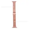 Para Apple Reloj de Pulsera Pequeño para Hombre iWatch Acero Inoxidable 06 Milanés Bonito Hebilla Huawei Banda de Malla Trenzada