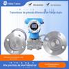 Transmissor de pressão diferencial de diafragma de flange duplo tipo diafragma de alta temperatura anticorrosivo medidor de nível de flange duplo transmissor de nível de líquido
