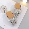 Bailarinas de Punta para Mujer 2026 Nuevo Estilo Otoño Boca Baja Zapatos Planos con Pedrería Suela Suave Talla Grande Zapatos de Mujer de Moda Talla 41 a 43