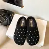 Zapatillas Diadema de Lunares Francesas para Mujer, Para Exteriores, Novedades Otoño/Invierno 2026, Superficie Cálida de Felpa, Suela Suave Mules Birkenstock