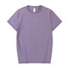Playera de Algodón Pesado para Hombre 270g para Hombre y Mujer Color Sólido Manga Corta Pareja Holgada Transpirable Media Manga Casual Camiseta Lisa