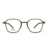 Linde Mismo Marco Ultra Ligero Ancho Lateral Alto Número de Gafas para Mujer 2624 Montura de Gafas de Titanio Puro para Hombre Gafas para Miopía al por Mayor