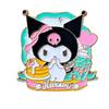 Broche Distintivo Desenho Animado Sanrio Gatinha Gato Liga Metálica Pingente de Insígnia com Gotejamento de Óleo Produto Quente Transfronteiriço Pingente para Mochila de Estudante