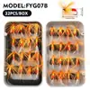 Anzuelos para Micro-Moscas, Señuelos de Imitación de Mosquitos y Hormigas, Señuelos de Imitación de Ninfas de Mariposa, Señuelos de Imitación de Abejas para Pesca en Arroyos