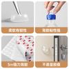 Adesivo Anticolisão para Maçaneta de Porta Tapete de Silicone Traseiro para Porta de Armário Adesivo para Porta de Geladeira Defletor de Porta Artefato Anticolisão Adesivo de Parede de Partículas