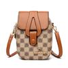 Venta Directa de Fábrica Bolso para Mujer 2025 Verano Nuevo Retro Bolso Pequeño para Teléfono Móvil Bolso de Hombro Cruzado Moderno Billetera Versátil
