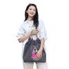 Marca Ballguan Original Versátil Ecológica Bolso Exquisito Bordado de Nylon Bolsa de Compras Bandolera Bolso de Hombro para Mujer