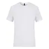 Camiseta de algodón mercerizado de 80 hilos, doble cara, tacto frío, manga corta, cuello redondo, unisex, se puede imprimir o bordar, básica y versátil