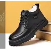 Zapatos de Algodón para Hombre de Invierno 2026 Transfronterizos, Estilo Nuevo, Forrados de Felpa, Engrosados, Cálidos, Zapatos Casuales para Hombre, Tendencia, Negocios, Venta al por Mayor
