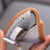 Zapatos de Cuero para Niños 2021 Primavera Nuevo Estilo Coreano Zapatos Individuales para Niñas Perla Pedrería Zapatos Lindos de Princesa para Niños Pequeños y Medianos