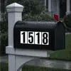 Pegatinas de números grandes autoadhesivas de 4 pulgadas resistentes a la escarcha para coches, barcos y uso en exteriores en invierno