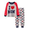 Explosiones Ropa Infantil Niña Niña Bebé Dibujos Animados Manga Larga Amo a Mamá Traje Ropa para Casa Pijama k198