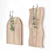 Estilo Ins Creativo Asimétrico Bandeja de Madera Adornos Decorativos Japonesa de Escritorio Bandeja de Aromaterapia Almacenamiento Accesorios para Fotos