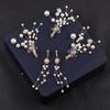 Accesorios para tocado de novia, vestido de novia, hada de la belleza, traje de tres piezas, boda coreana, princesa, par de pinzas para el cabello, joyería Mori, estación independiente